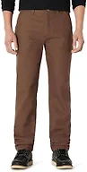 Amazon Basics Men's Relaxed Fit Duck Utility Workwear Pants, Chocolate, 38W x 30L
