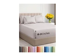 6 Piece Extra Deep Breathable Sheet Set