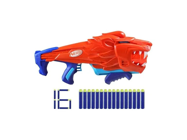 NERF Wild Lionfury, Easy Play Dart Blaster