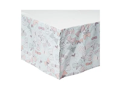 DwellStudio Arden Butterfly Crib Skirt