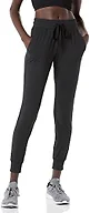 Amazon Essentials Athletic Pants for Women, Brushed Tech Stretch Lounge Joggers, Plus Size Available, Black, 5X