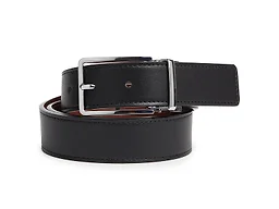 Giorgio Brutini CB-GB-1000S-REV-M M (32-36) Giorgio Brutini Reversible Leather Belt (1-Pack) - Black/Cognac Reversible with Silver Buckle 