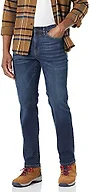 Amazon Essentials Men's Straight-Fit High Stretch Jean, Dark Wash, 33W x 32L