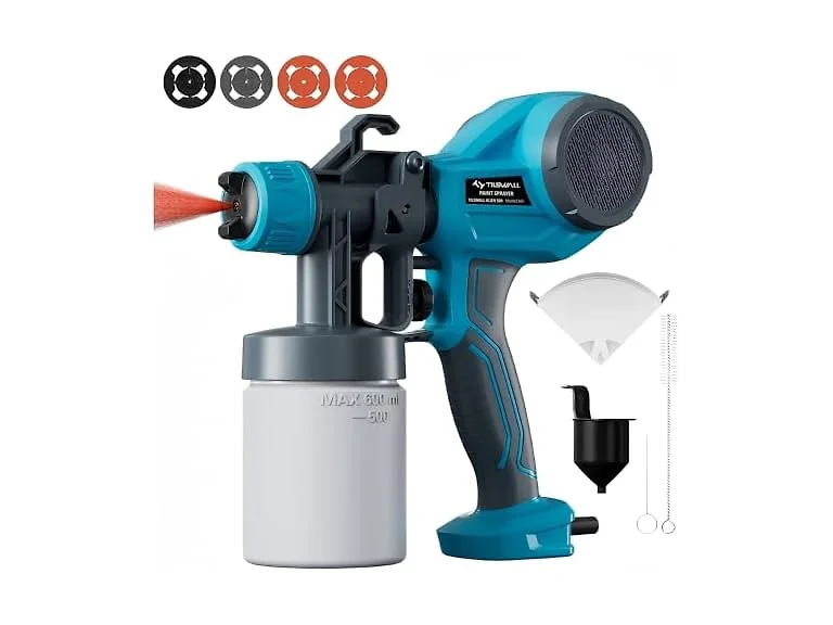 TILSWALL Alien500 HVLP Paint Sprayer Blue