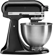 KitchenAid K45SSOB 4.5-Qt Tilt-Head Stand Mixer Onyx Black