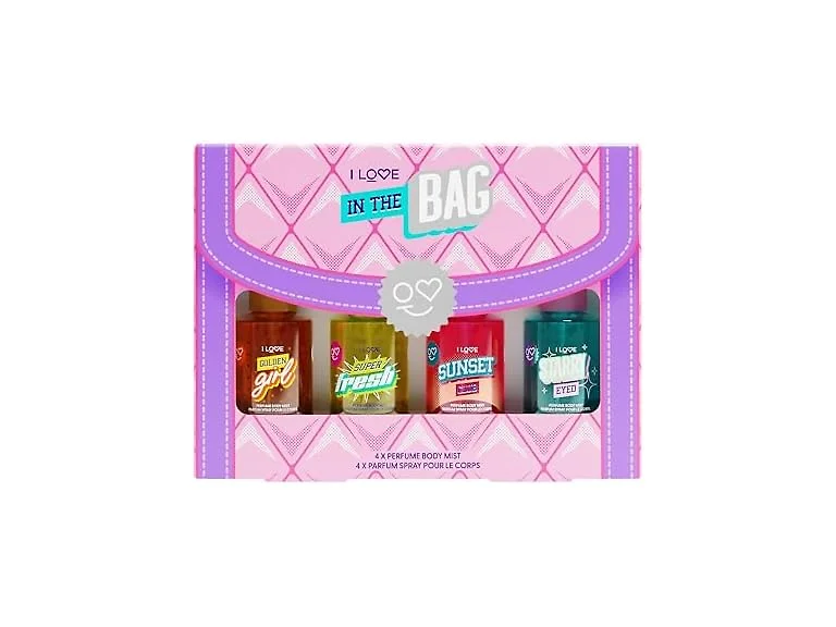 I LOVE Cosmetics In The Bag Body Sprays for Women