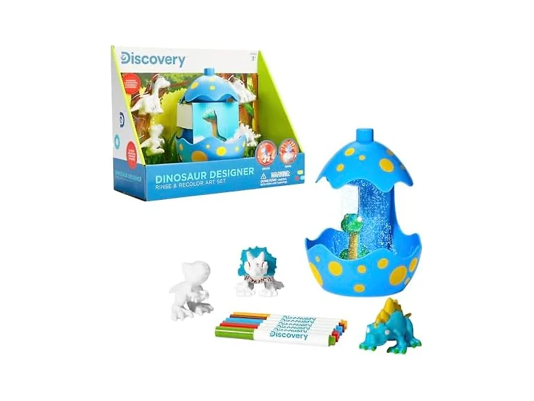 Discovery Dinosaur Crafts Painting Kit, 11-Piece
