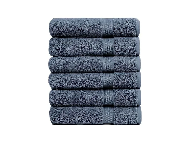 Bella 6 PC 100% Combed Cotton Towel Set