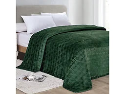 Luxury Home AMRANI BLT-GRE-K King Armani Embossed Microplus