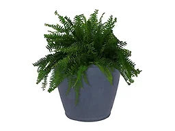 Sunnydaze Decor DG-758 Angelica Planter 24 Slate Dark