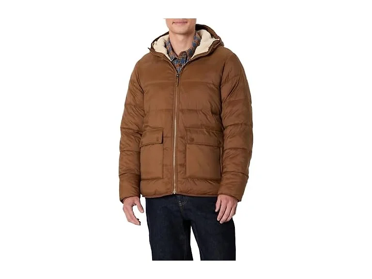 Amazon Essentials Men's Puffer Jacket (Large)