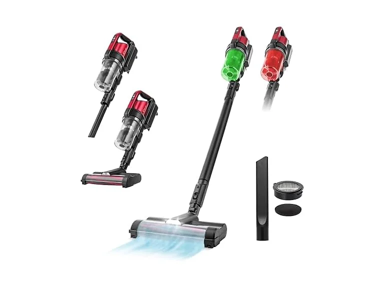 IRIS USA Cordless Vacuum Cleaner, Black