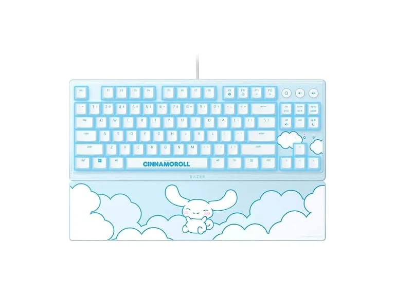 Razer Ornata V3 TKL Gaming Keyboard Cinnamoroll Edition