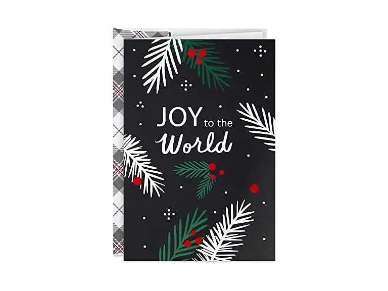 Hallmark Boxed Christmas Cards, Joy to the World