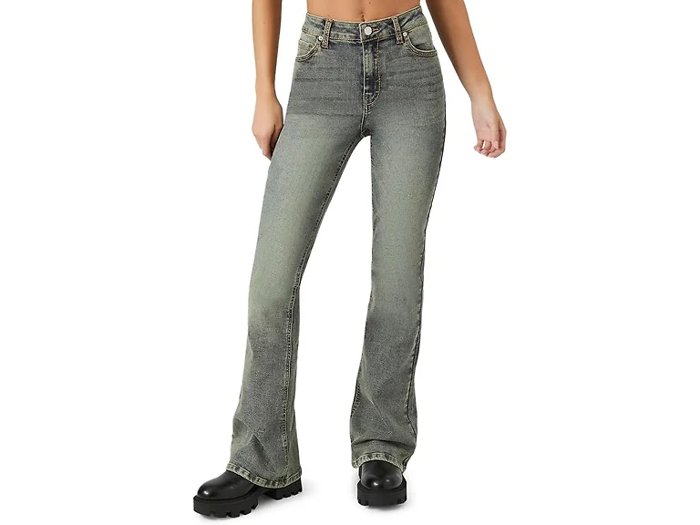 Forever 21 Women (27) Stone Wash High-rise Jeans