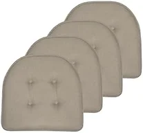 Sweet Home Collection SHC-UPAD-4PK-KAKI 4-Pack Solid