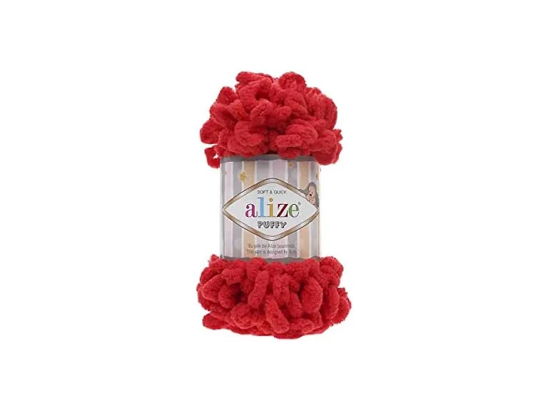Alize 4 skn/Ball Alize Puffy Baby Big Loop Blanket Yarn