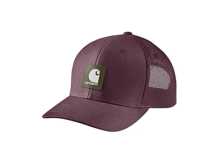 Carhartt Men Rugged Flex Twill Mesh-Back Logo Cap