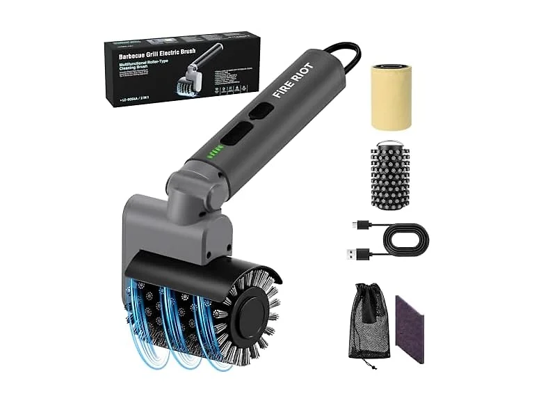 FIRERIOT Electric Grill Brush for Outdoor Grill