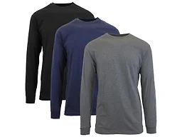 ACTION THREAD WC-----(Men's 3Pack) - J/MLT-654 / BK-NV-CH 