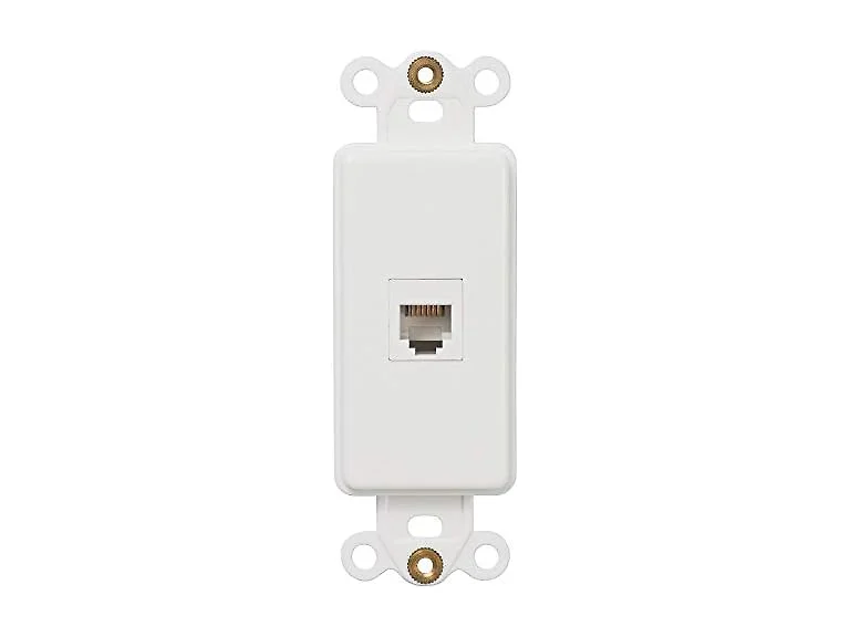 Rocker Wall Phone Jack Insert