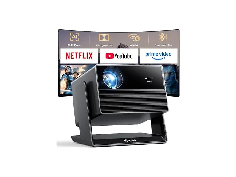 ELEPHAS Smart 4K Projector with WiFi