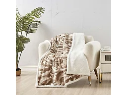 Alaska Sherpa Plush Blanket