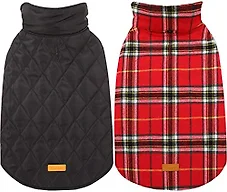 Kuoser Warm Dog Coat, Waterproof Dog Jacket for P