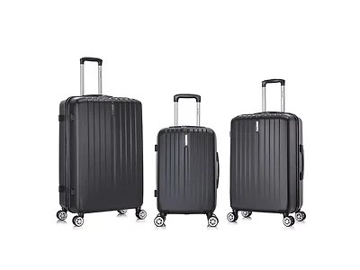 Rockland Malibu Hardside 3Pc Luggage Set