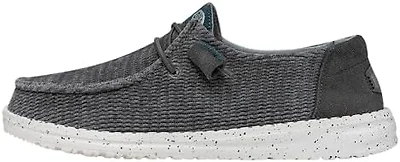 Hey Dude Womens Shoes, Wendy Wave Corduroy, Charcoal, 42