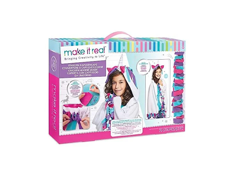 Make It Real - Unicorn Hoodie Blanket