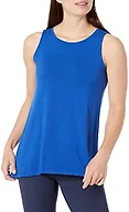 Amazon Essentials Women's Scoop Neck Swing Tank Top (Available in Plus Size), Cobalt Blue, XX-Large