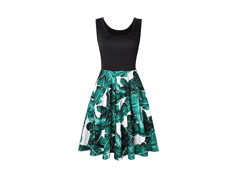 Sancaba Women (M) Sleeveless Midi Dress Tank Dress