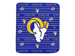 NFL Team Center Stripe Logo Throw - Los Angeles Rams