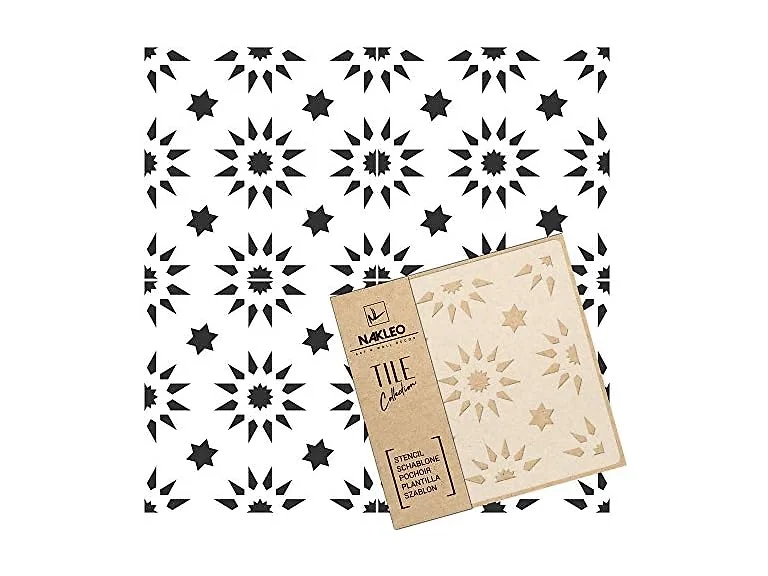 NAKLEO Tile Painting Stencil