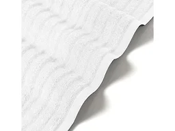 Bibb Home 4PCWAVTOW 4 Pk Ribbed Egyptian Cotton Towel S