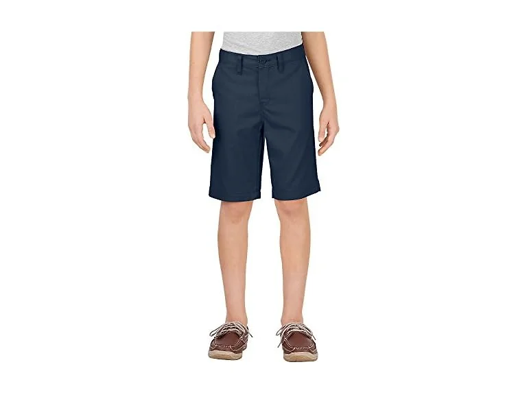 Dickies Boys Slim Stretch Flat Front Short (10)