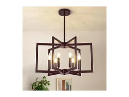 Bairth KN0001 6-Light Oil-Rubbed Bronze Chandelier