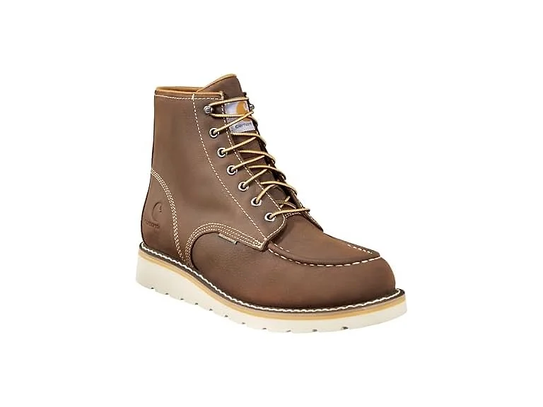 Carhartt Men's 6” Moc Toe Waterproof Work Boots