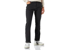 Amazon Essentials Men's Athletic-Fit Stretch Jeans - Discontinued Colors, Washed Black, 35W x 29L