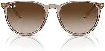 Ray-Ban RB4171 674413 54 54-18-145 Ray-Ban RB4171 Erika Round Sunglasses TRANSPARENT LIGHT BROWN/GRADIENT BROWN