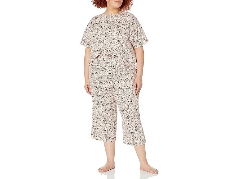 Amazon Essentials Women's Knit Jersey Pajama Set