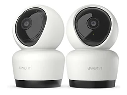 Swann 3K Indoor Pan Tilt WiFi Camera (1 or 2 Pack)
