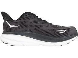 Hoka 1127896-BWHT 7.5 Hoka Clifton 9 Women's Shoes Black/White