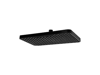 12" Black Rain Shower Head (Open Box)