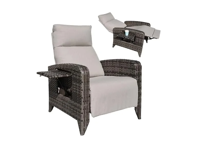ZZW Upgraded Outdoor Recliner Chair