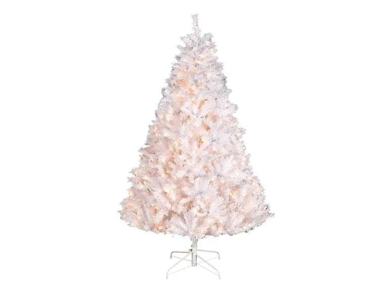 National Tree Company 6.5 ft. Pre-Lit Winchester Pine White