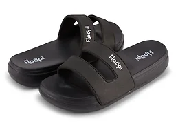 Floopi FLOOPI-552-BLK-10 10 Womens Summer Double Strap 