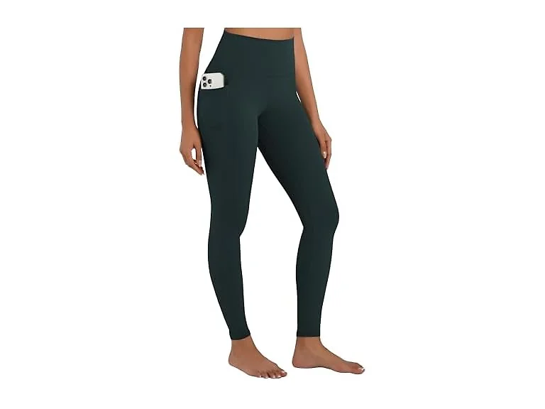 Sunzel Womens Leggings 28in L Deep Teal W/Pockets