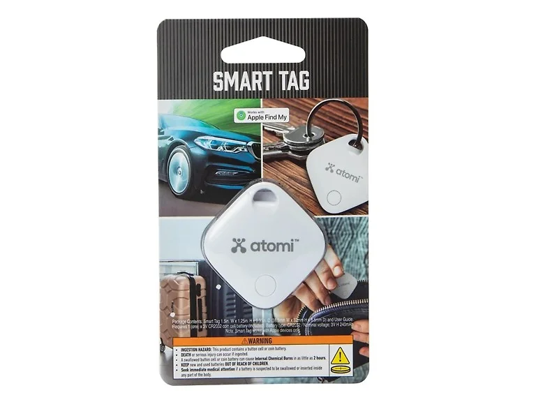 Atomi Smart Tag Tracker for Apple Devices